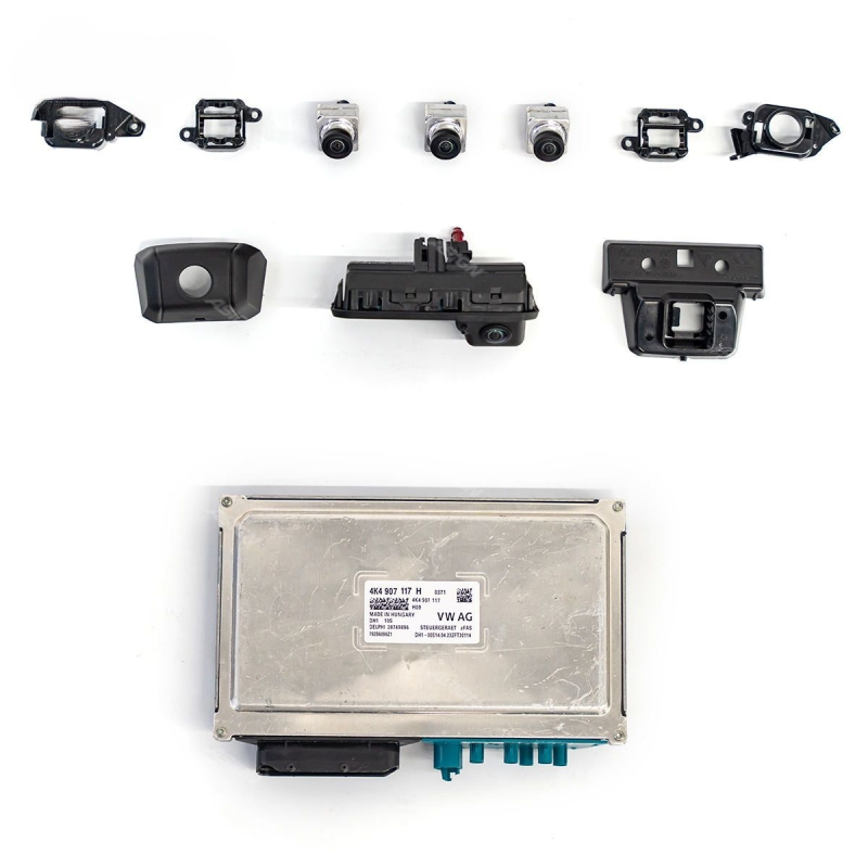 Asign - 2018-2023 Bird's-Eye View 360 Degree Panoramic Camera System for Cayenne 9Y0 New Upgrade Reverse Image 9YA with 1 Year Warranty