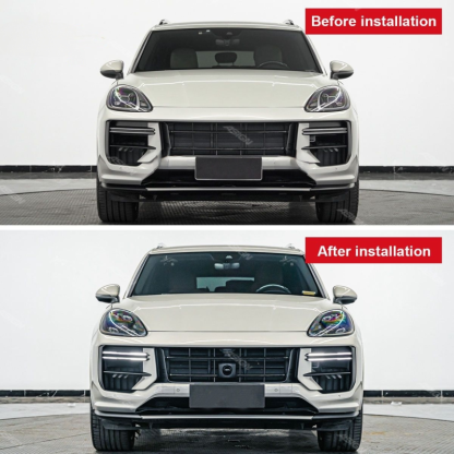 Asign - 2019-2023 for Porsche for Cayenne GTS LED Matrix Headlamps Original White Stripes with 12V Auto Lighting Systems New Condition