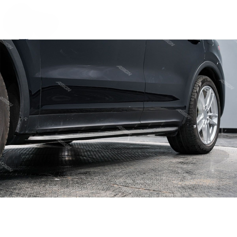 Asign - For 2018-2023 Cayenne Door Side Step SUV Auto Parts Running Board Upgrade