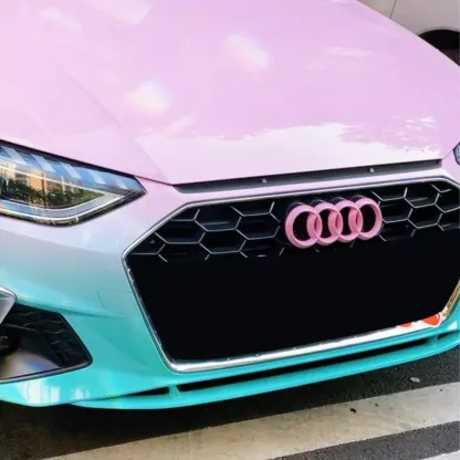 Asign Audi Pink Emblem – Lightweight, Durable, Easy Installation