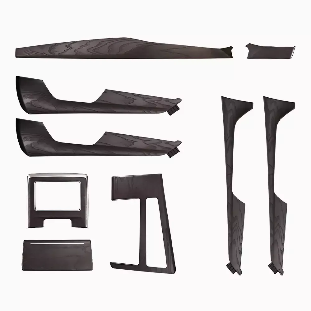 Asign Carbon Fiber Interior Trim Set – 9-Piece Kit, Fits Audi C7/C8 (2012-2023) A6/S6