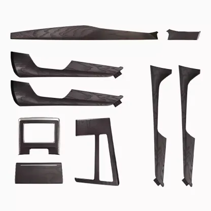 Asign Carbon Fiber Interior Trim Set – 9-Piece Kit, Fits Audi C7/C8 (2012-2023) A6/S6
