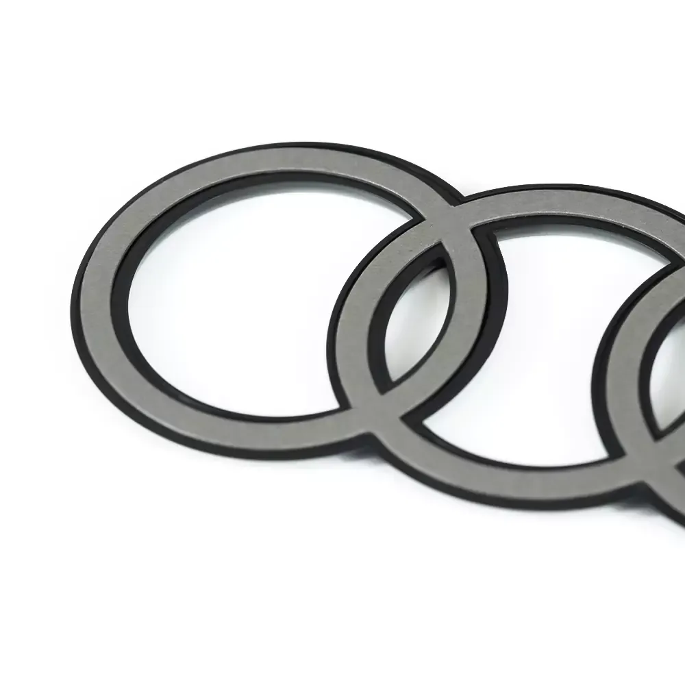 Asign Replacement Blackout Emblem For Audi (Replacement Version)
