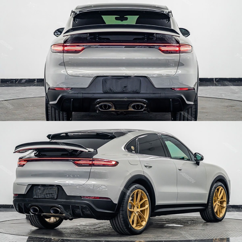 Asign - For Porsche Cayenne Coupé Turbo GT 2022-2024 High Performance Exhaust Modification Perfect Installation Racing Performance