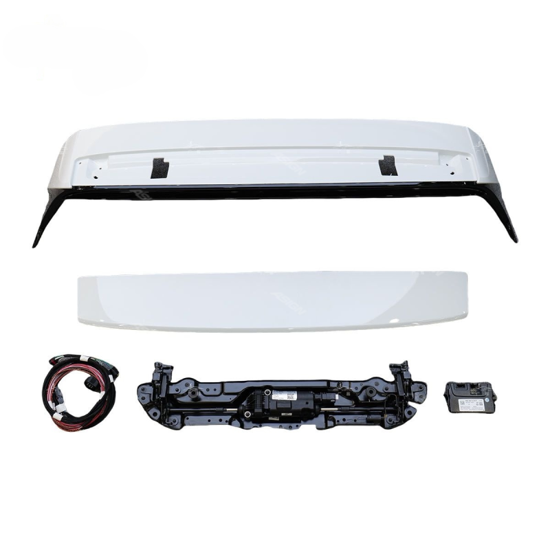 Asign For Cayenne 2018-2023 Electronic Spoiler Trunk Wing Top Spoiler 9Y0.1 E3.1 Upgrade Original Style Turbo Spoiler 2019 2020