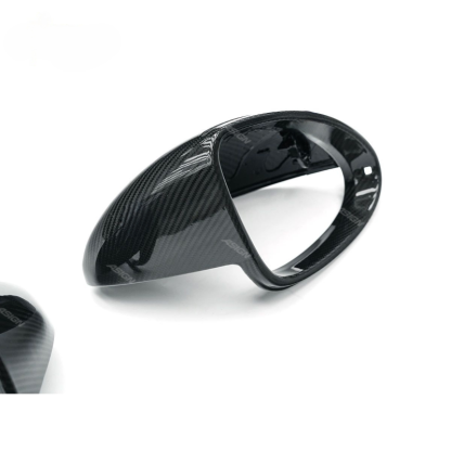 Asign - PINDUN New Dry Carbon Fiber Side Mirror with Blind Spot Function for 2018-2025 Cayenne Left Rearview Mirror