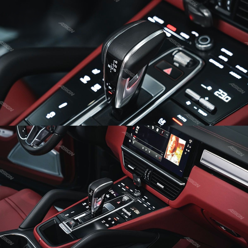 Asign - New for 2018-2023 Cayenne 9Y0/9YA Gear Shift Knob-Retrofit/Upgrade Part with 1 Year Warranty