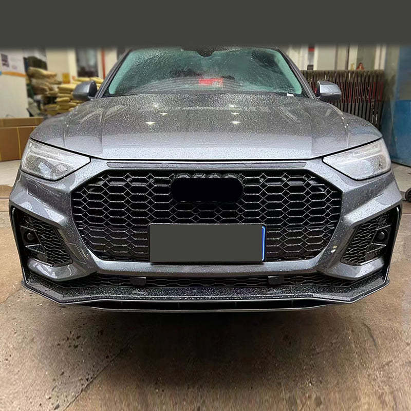 2022-2025 Audi RSQ5 Front Bumper For Q5/SQ5 B9.5 Body Kits With Honeycomb Grille | RSQ5 Bumper