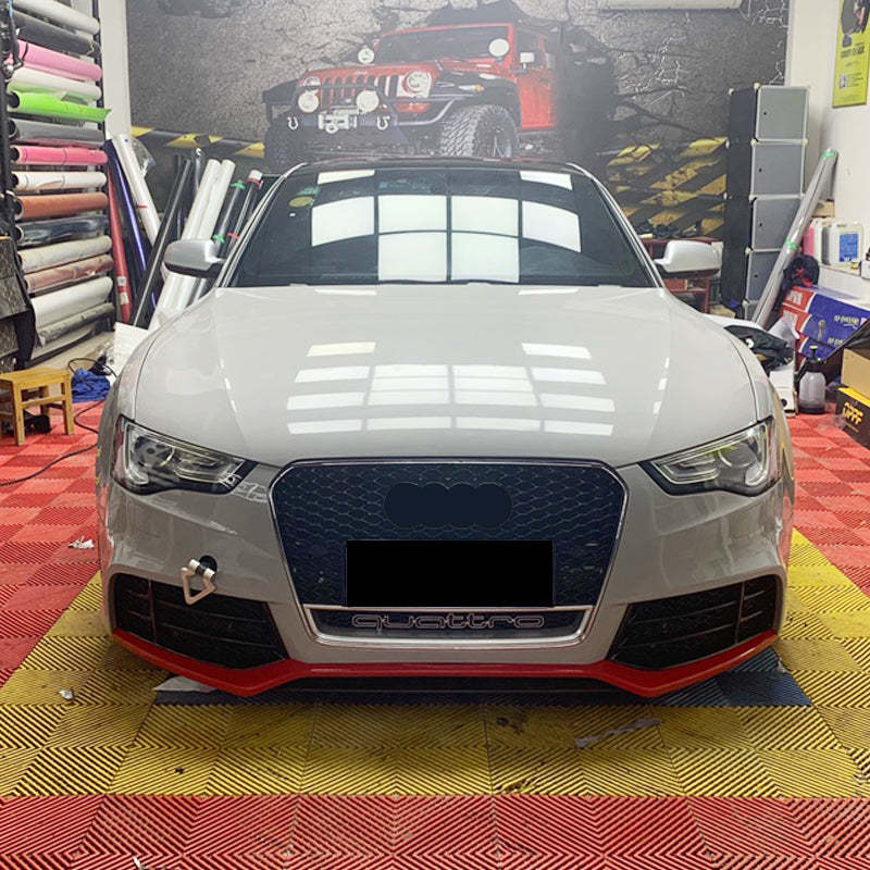 2012-2016 Audi RS5 Honeycomb Grille With Lower Mesh Quattro For Audi A5 S5 B8.5