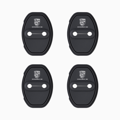 Asign Porsche Silicone Anti-Rust Shock-Absorbing Door Lock Covers