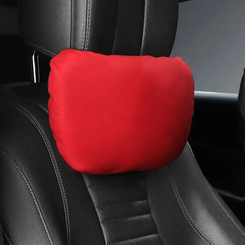 Asign Premium Suede Neck And Lumbar Support Pillow For Universal