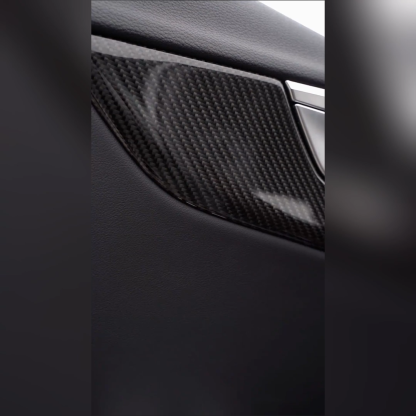 Asign Carbon Fiber Interior Trim Set – 7-Piece Kit, Fits 2017-2024 A4/S4/A5/S5