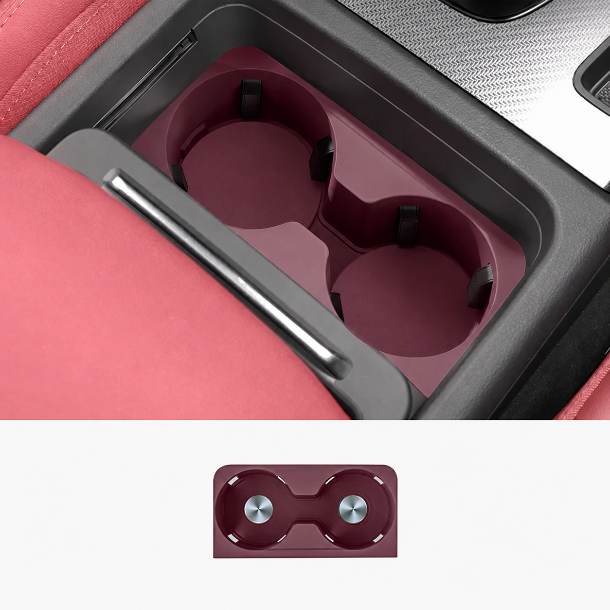 Asign Center Console Cup Holder Mat – For Audi A3/A4/A5/A6/A7/Q3/Q5