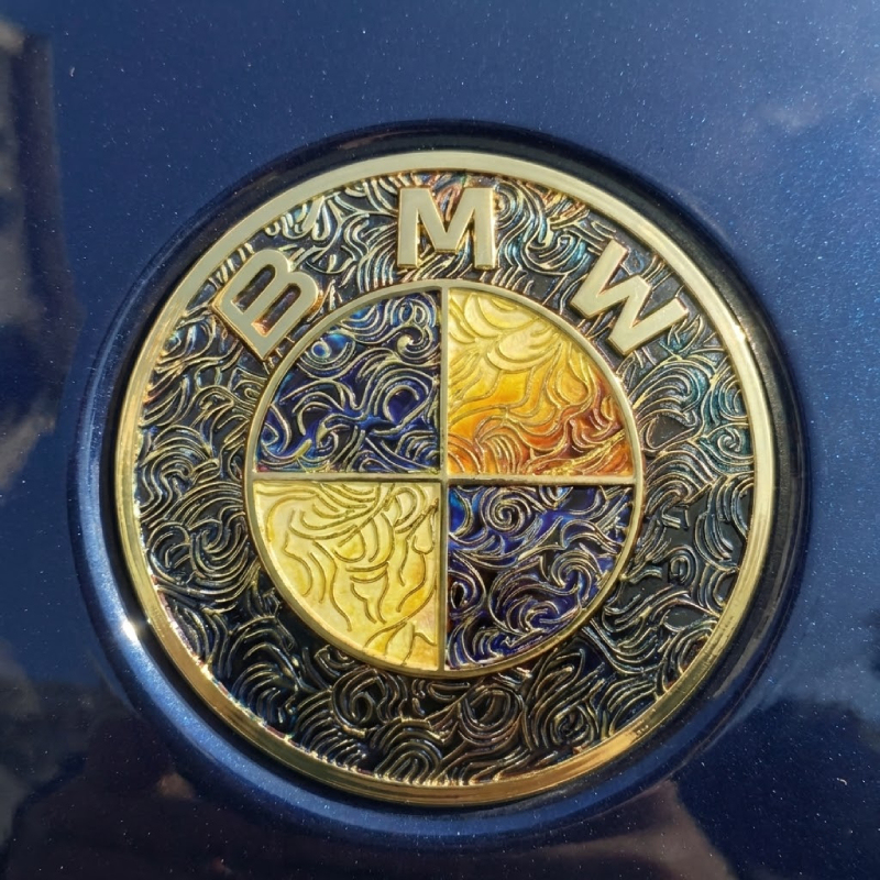 Asign Laser-Engraved Emblem Set for BMW