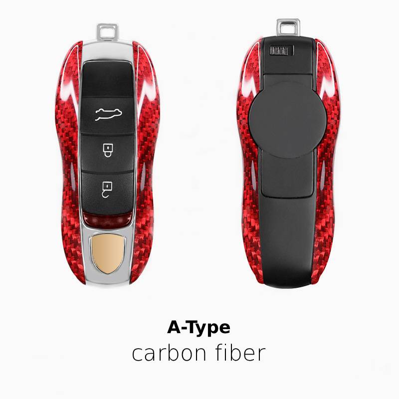 Asign Real Carbon Fiber Key Case Clip for Porsche