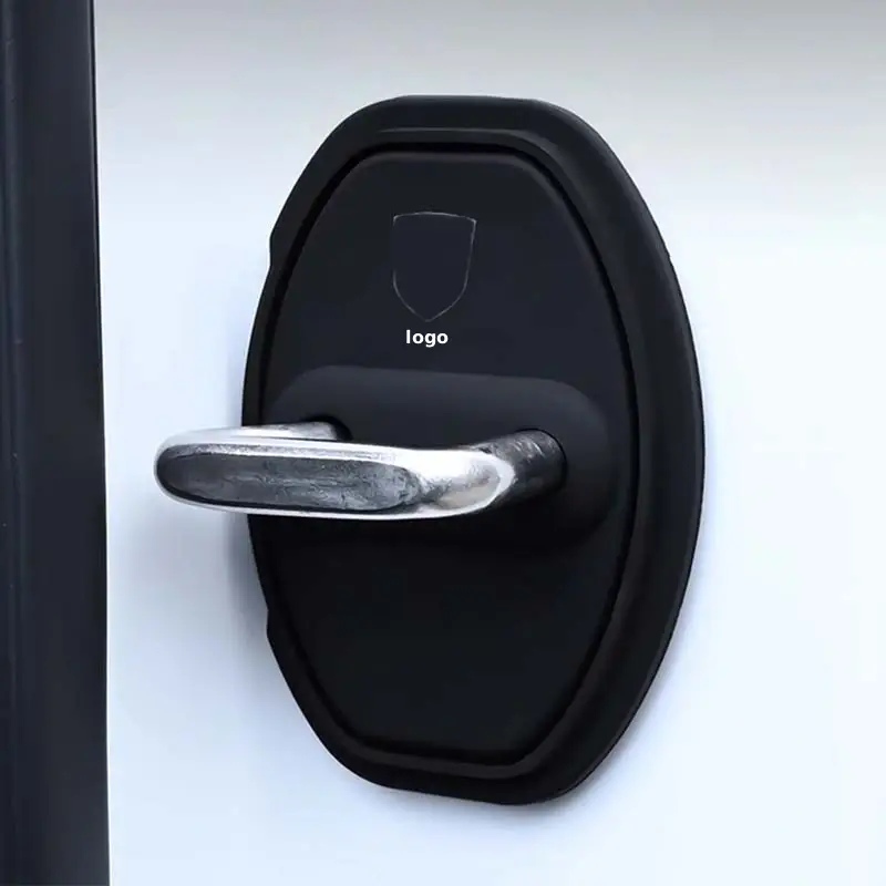Asign Silicone Anti-Rust Shock-Absorbing Door Lock Covers For Porsche
