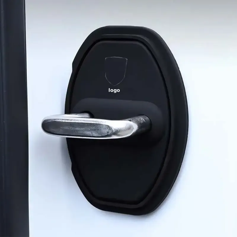 Asign Silicone Anti-Rust Shock-Absorbing Door Lock Covers For Porsche