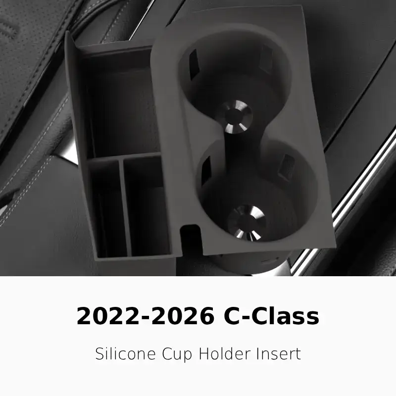 Asign Silicone Center Console Storage Box For 22-26 C-Class W206 / 24-26 E-Class W214 / 23-26 GLC X254