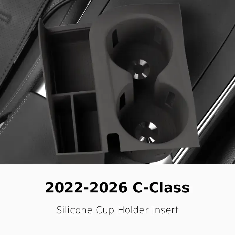 Asign Silicone Center Console Storage Box For 22-26 C-Class W206 / 24-26 E-Class W214 / 23-26 GLC X254