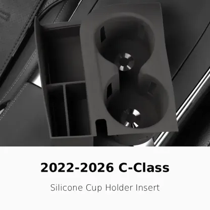 Asign Silicone Center Console Storage Box For 22-26 C-Class W206 / 24-26 E-Class W214 / 23-26 GLC X254