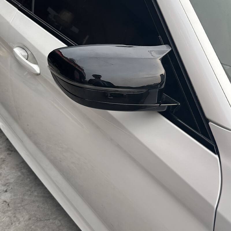 Asign BMW 5 Series/i5 Mirror Cover Pair 2010-2025 Models Carbon Fiber Pattern or Gloss Black