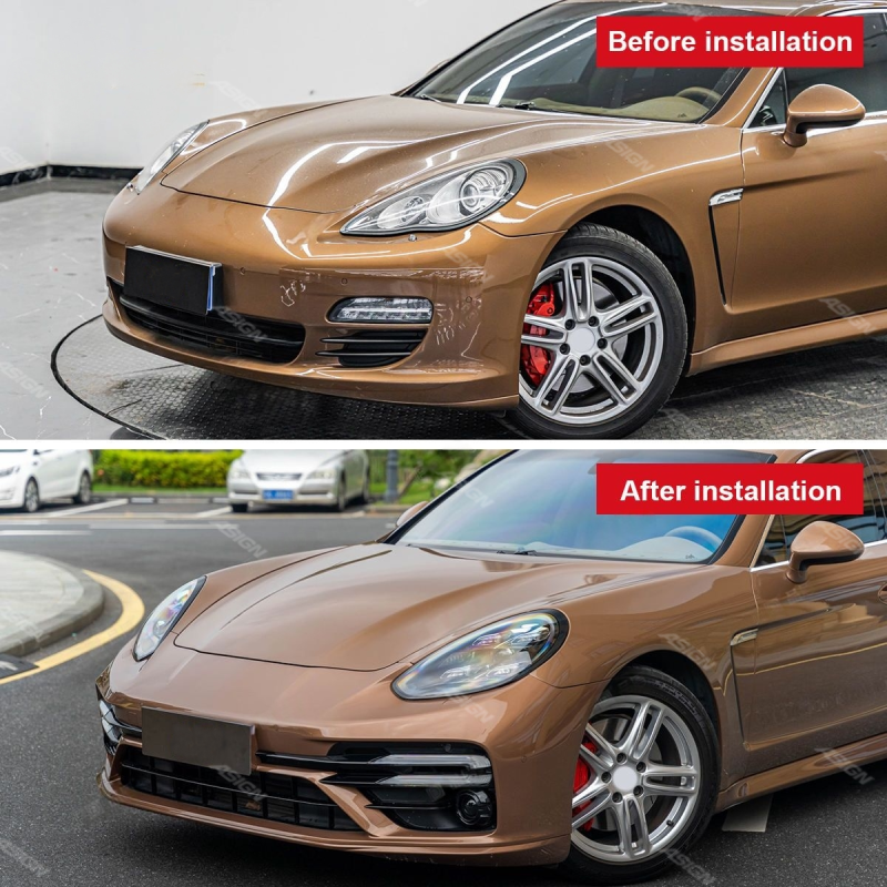 Asign — For Panamera 970/970.1/970.2 Car Upgrade Front Bumper Rear Bumper Tailgate Taillights Spoiler Body Kit TurboS