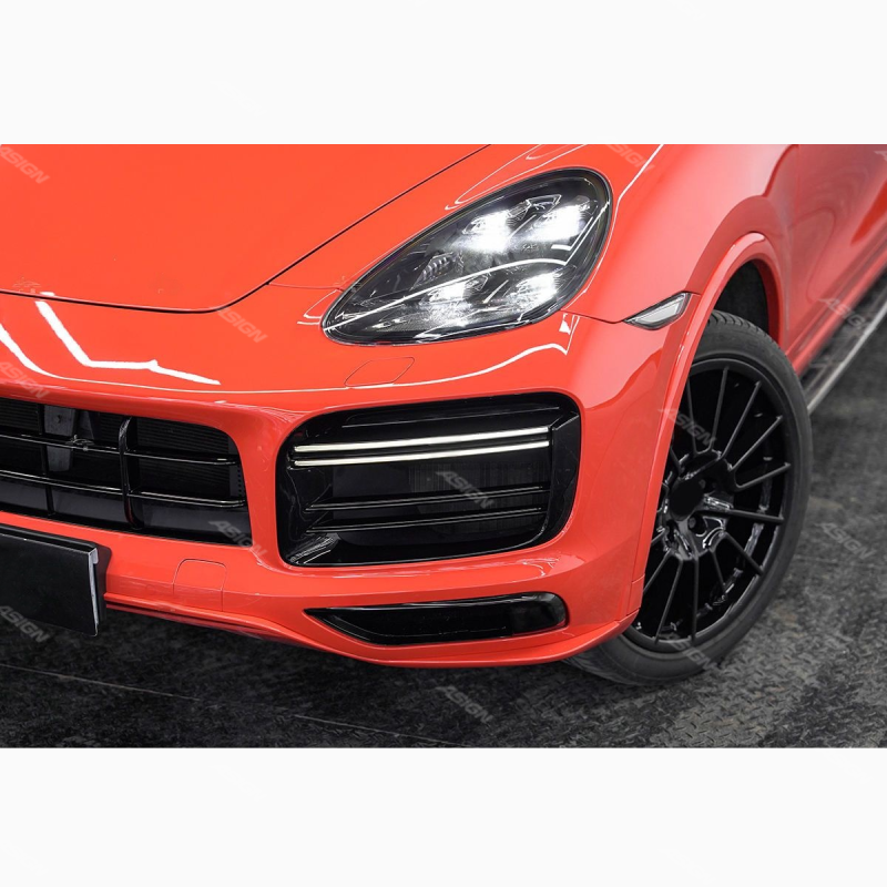 Asign — For Porsche 2011-2014 Cayenne 958.1 Car Conversion Upgrade Bodykit New 9YA Turbo Front Bumper with Fog Lights