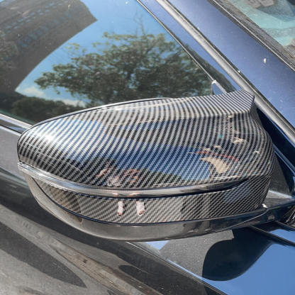 Asign BMW 5 Series/i5 Mirror Cover Pair 2010-2025 Models Carbon Fiber Pattern or Gloss Black