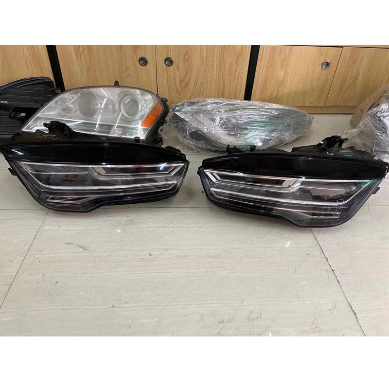 2008-2015 Audi RS7 Front Bumper For A7/S7 C7 Upgrade To C7.5 Body Kits With Honeycomb Grille Fog Light Grille | RS7 Bumper