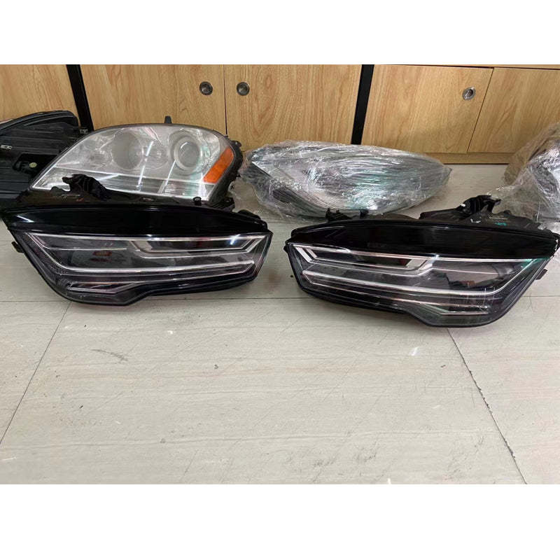 2008-2015 Audi RS7 Front Bumper For A7/S7 C7 Upgrade To C7.5 Body Kits With Honeycomb Grille Fog Light Grille | RS7 Bumper