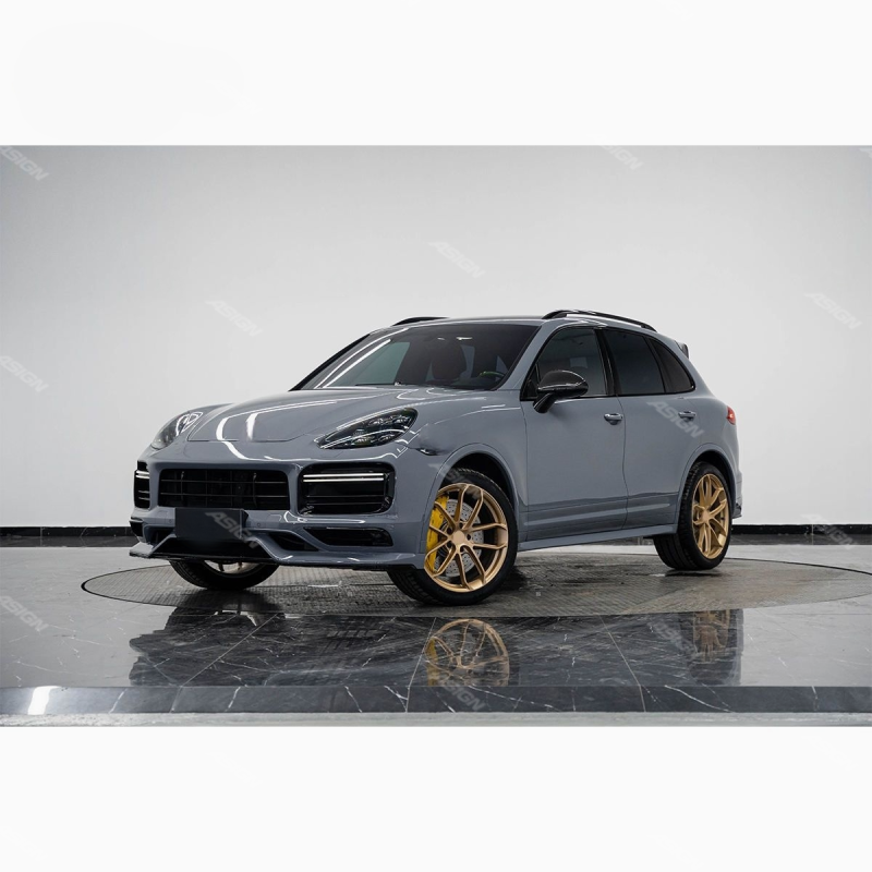 Asign — Facelift Bodykit for Porsche Cayenne 2011-2014 to 2018-2023 SD/GTS Style Front Bumper Headlight Lip Car Aiuto Patts Patterns