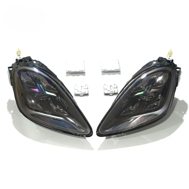 Asign 2019-2023 for Porsche for Cayenne GTS LED Matrix Headlamps Original White Stripes with 12V Auto Lighting Systems New Condition