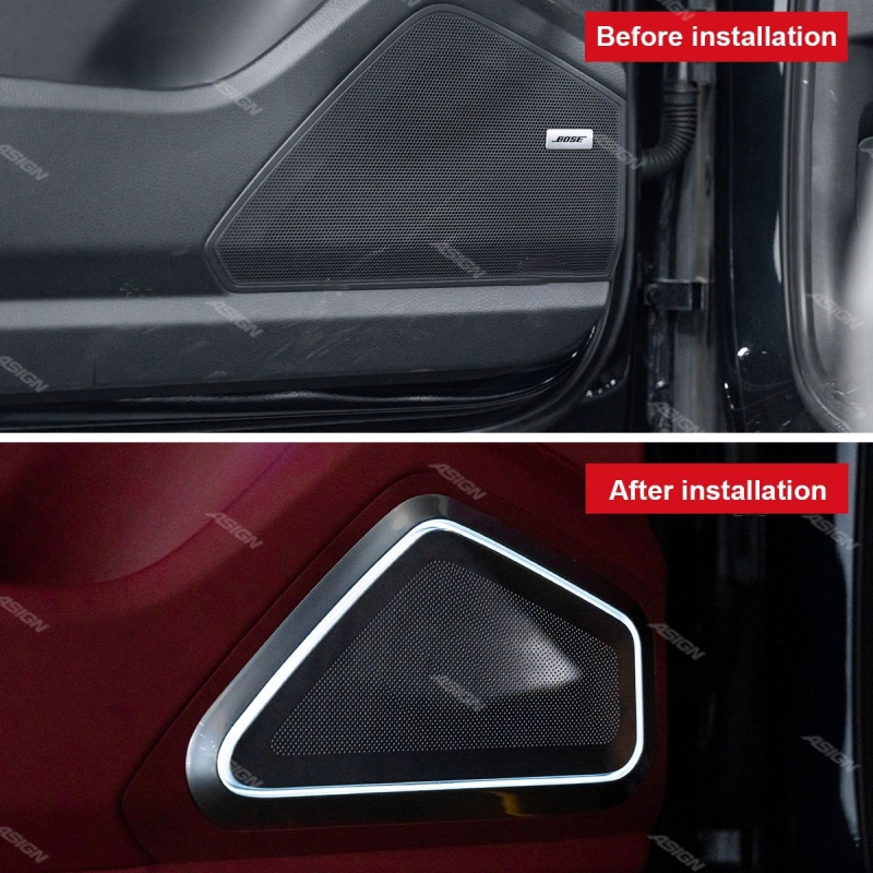 Asign - 2018-2023 Cayenne 9YA New Year Auto Interior Ambient Lighting Kit with Door Contour Lights and Headlight Direct Fit