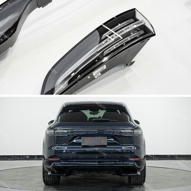 Asign - LED OEM Taillights 2018-2023 Models with Penetrating Black Taillights Upgraded Replacement Taillights for Porsche Cayenne