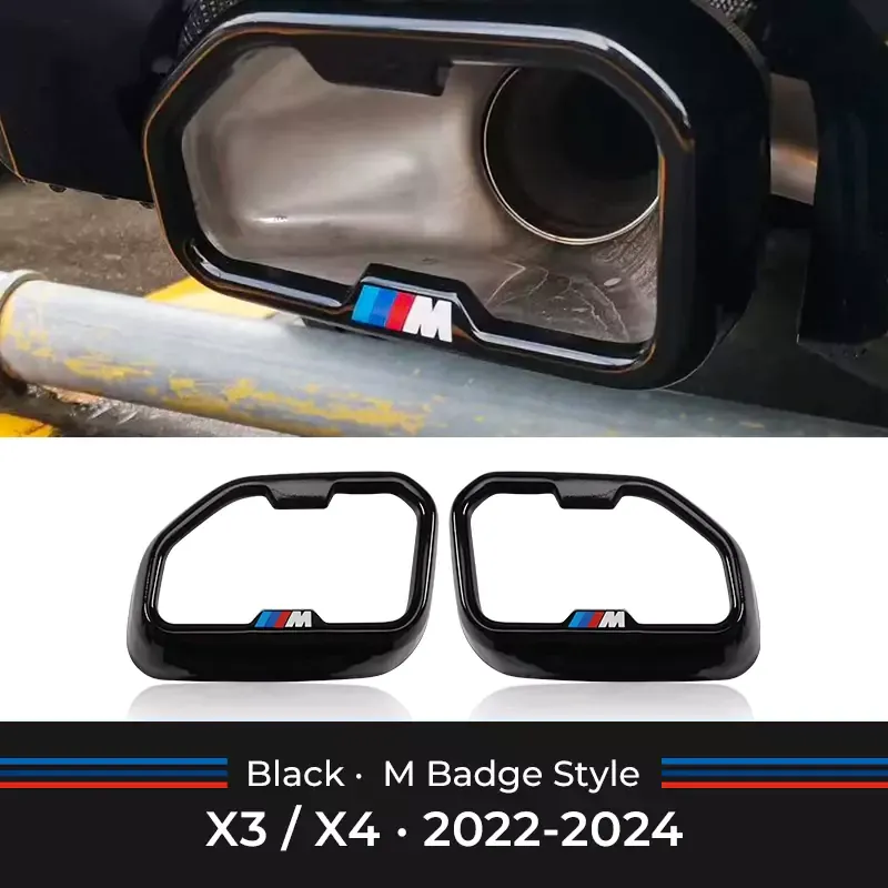 Asign BMW Gloss Black Rear Pipe Protective Cover