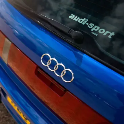 Asign OEM Replacement Silver Audi Emblem for All Models