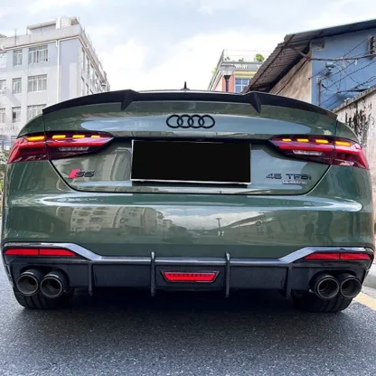 Asign Genuine Carbon Fiber Replacement Rear Diffuser / Rear Lip for Audi A5 / S5 (Coupe & Sportback) 2008-2024