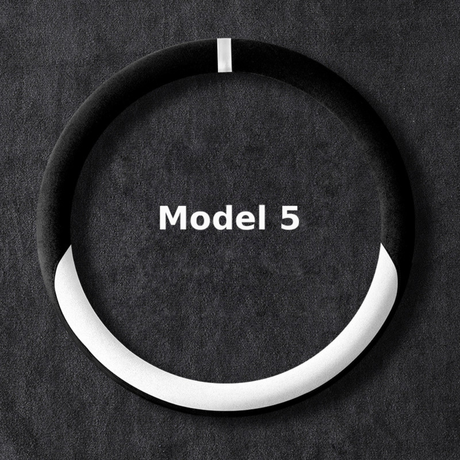 Asign Ultra-Thin Alcantara Steering Wheel Cover – Universal Fit for All Vehicles, Non-Slip, Sweat-Absorbing, All-Season Comfort