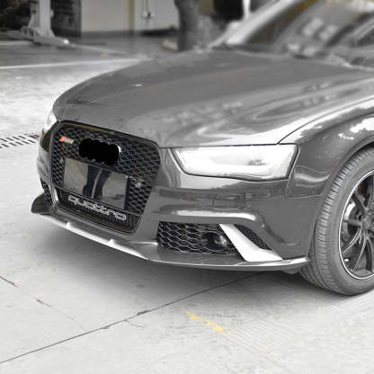 2013-2016 Audi RS4 Honeycomb Grille With Quattro In Lower Mesh For Audi A4 S4 B8.5