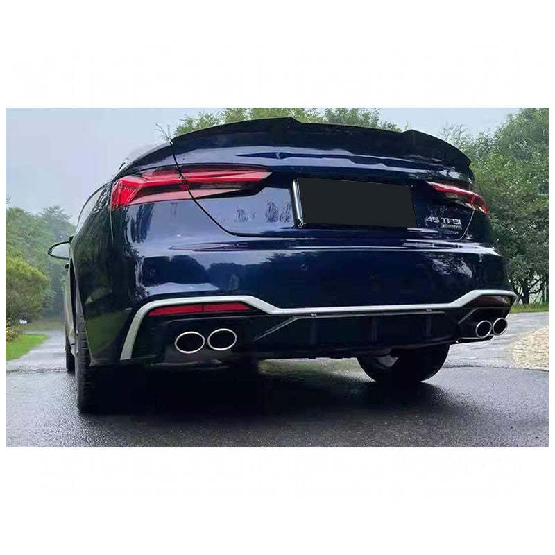2020-2024 Audi S5 Style A5 diffuser with tailpipe For Audi A5 S5 B9.5