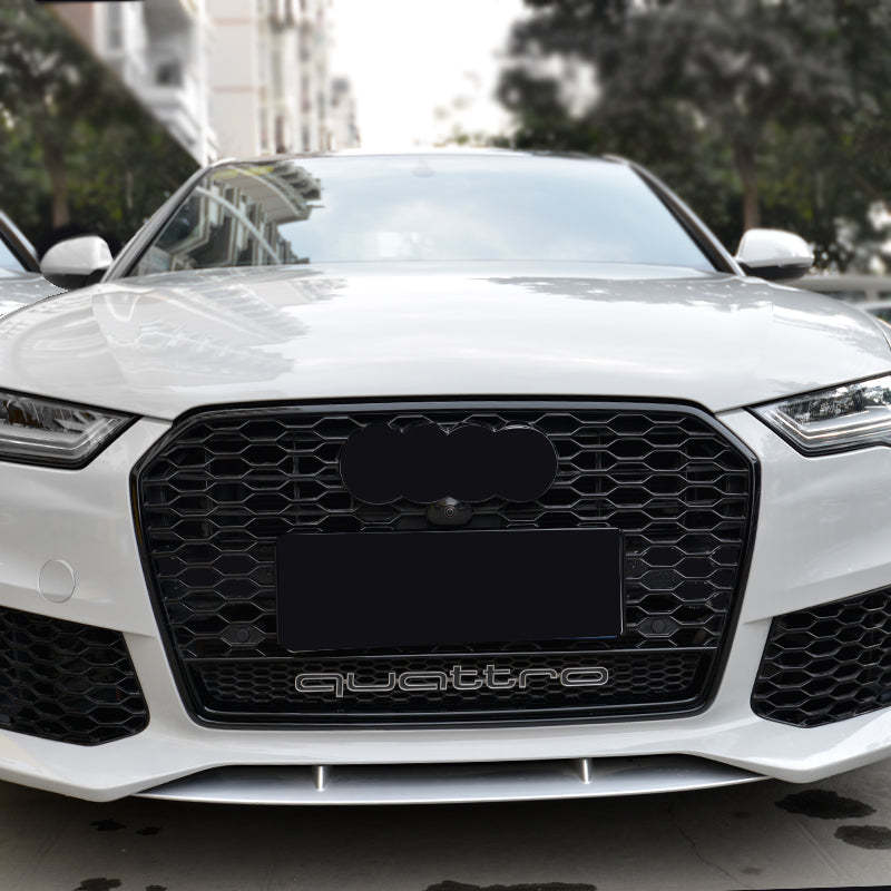 2016-2018 Audi RS6 Honeycomb Grille With Lower Mesh Quattro For Audi A6 S6 C7.5