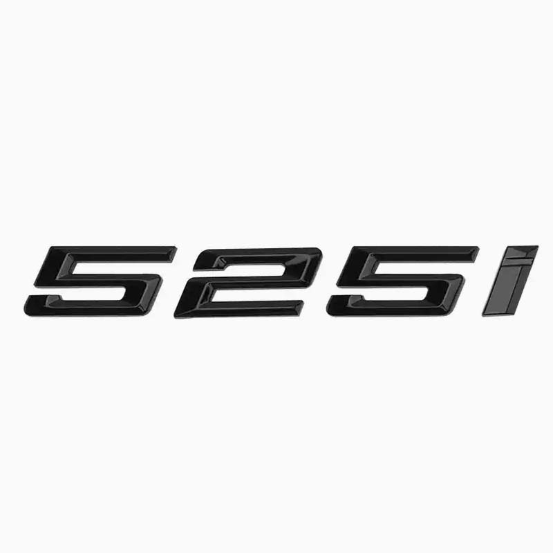 Asign 3D Sport Badge Kit for BMW - ABS Black Chrome/Carbon Fiber