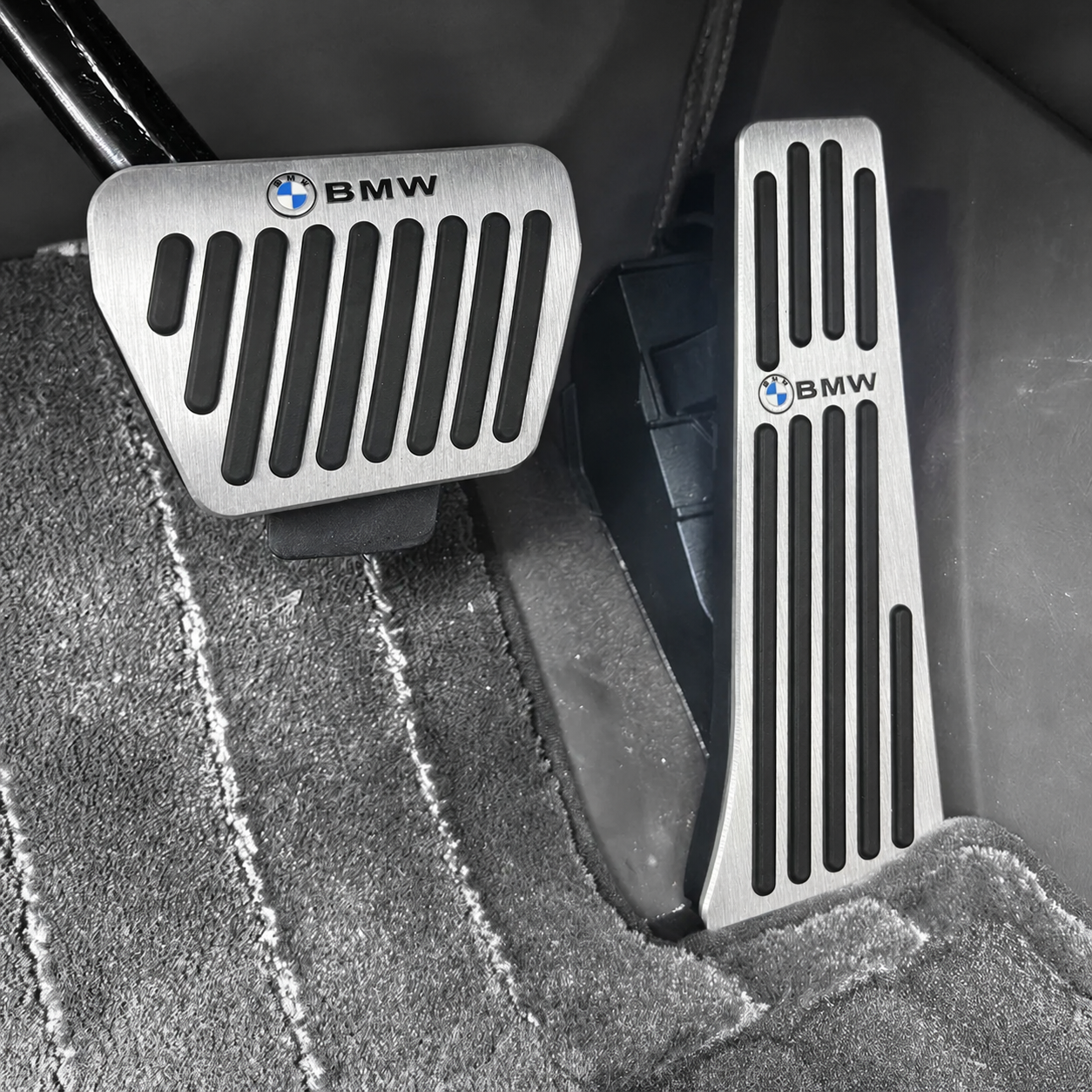 Asign Performance Pedal Covers for BMW 1/2/3/5/7 Series, X1–X6 – Brake & Gas Pedal Interior Upgrade