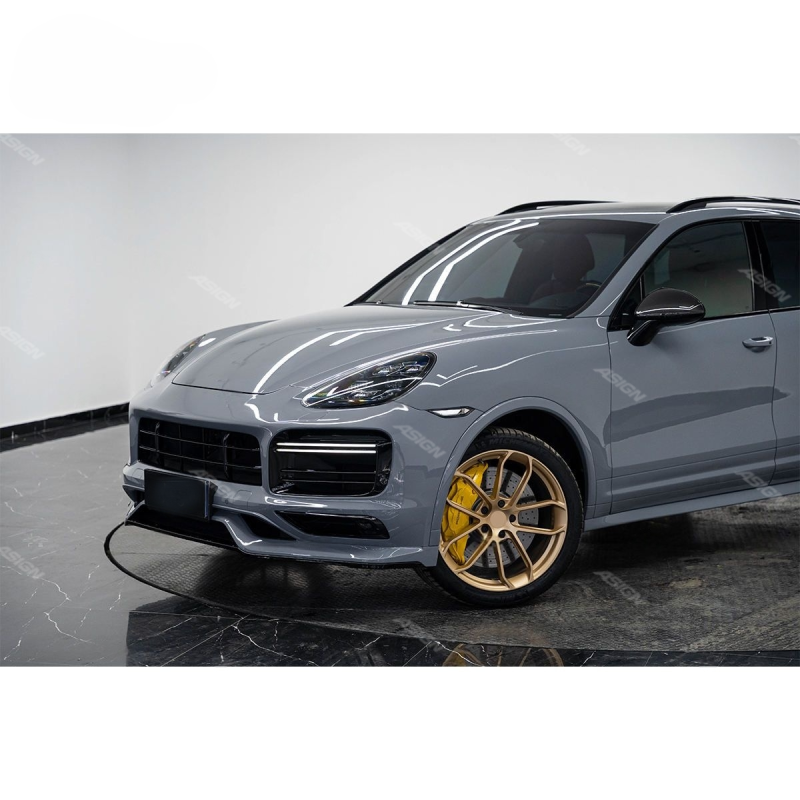 Asign — Facelift Bodykit for Porsche Cayenne 2011-2014 to 2018-2023 SD/GTS Style Front Bumper Headlight Lip Car Aiuto Patts Patterns
