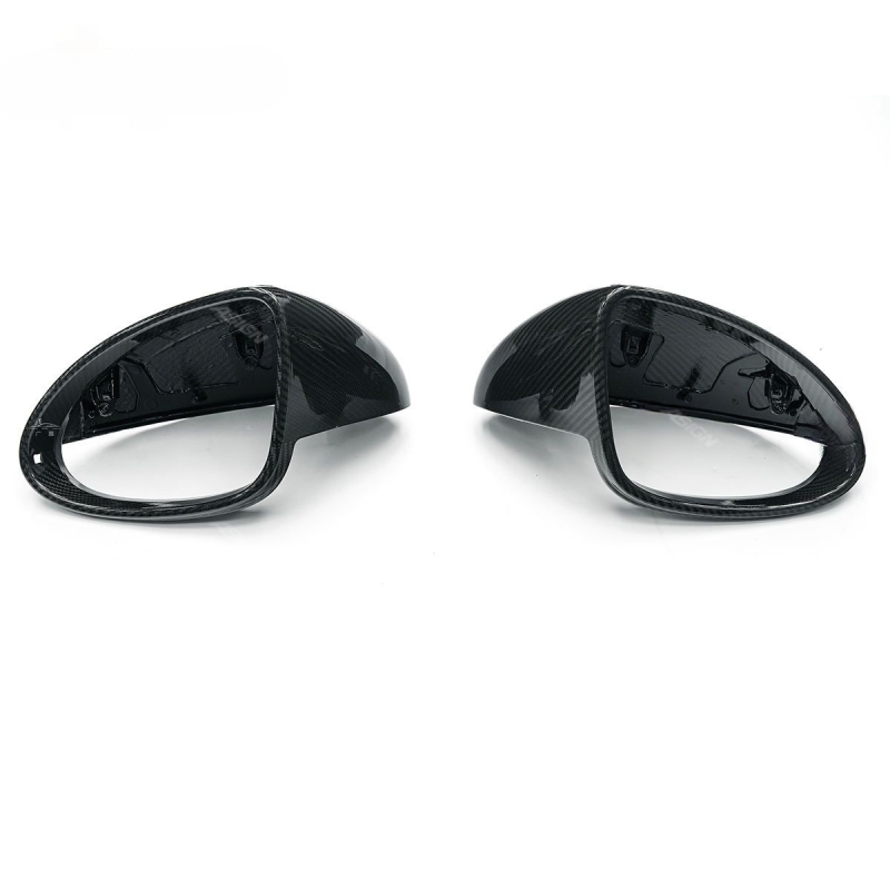 Asign - PINDUN New Dry Carbon Fiber Side Mirror with Blind Spot Function for 2018-2025 Cayenne Left Rearview Mirror