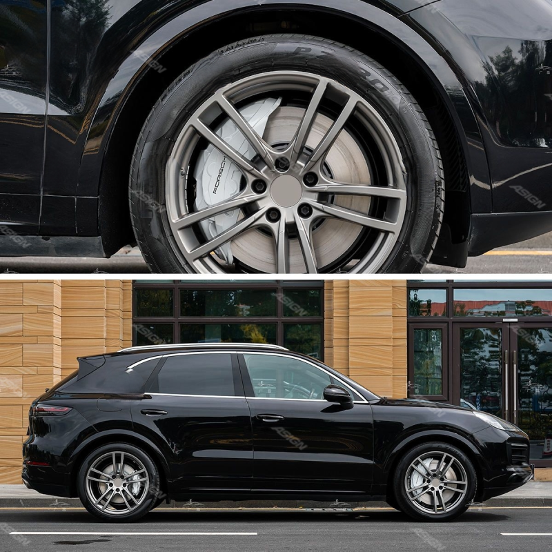 Asign - Factory Direct Sale Carbon Ceramic Brake Discs Premium Performance for Porsche Cayenne 2018-2023