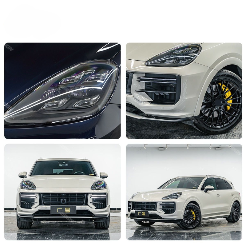 Asign - 2019-2023 for Porsche for Cayenne GTS LED Matrix Headlamps Original White Stripes with 12V Auto Lighting Systems New Condition
