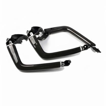 Asign Carbon Fiber Center Console Armrest Trim Set (6-Piece) for Porsche Cayenne (2018–2024, 9A0)