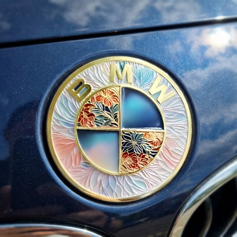Asign Laser-Engraved Emblem Set for BMW