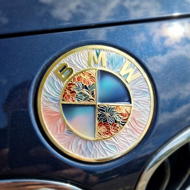 Asign Laser-Engraved Emblem Set for BMW
